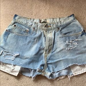 Levi original women’s shorts